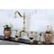 Kingston Brass KS7752ALBS English Country Kitchen Bridge Faucet W/ Sprayer, Brass KS7752ALBS - alternate 4